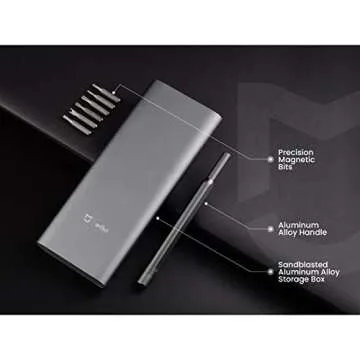 Xiaomi Mijia Wiha Daily Use Screwdriver Kit 24 Precision Magnetic Bits Alluminum Box Screw Driver