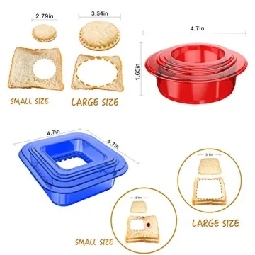 Tribe Glare Sandwich Cutter & Sealer for Kids' Lunch