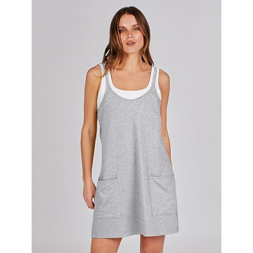 ANRABESS Summer Mini Romper Dress for Active Women