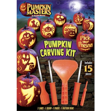 Pumpkin Masters Pumpkin Carving Kit for Creative Halloween Fun