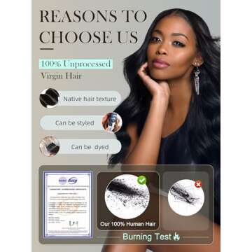 Buy Popvibes Body Wave Human Hair Extensions Today