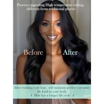 Buy Popvibes Body Wave Human Hair Extensions Today