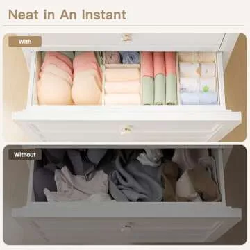 Criusia 14-Pack Drawer Organizers for Baby Clothes and More