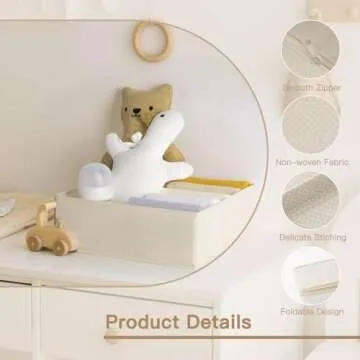 Criusia 14-Pack Drawer Organizers for Baby Clothes and More