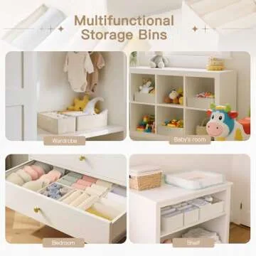 Criusia 14-Pack Drawer Organizers for Baby Clothes and More