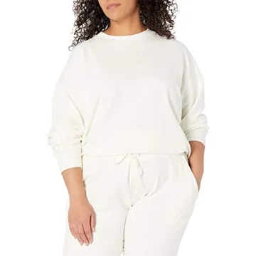 The Drop Margot Loose Long Sleeve Crewneck Sweatshirt