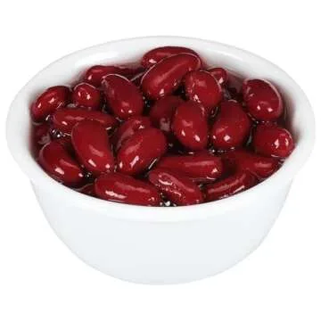 BUSH'S BEST 16 oz Canned Dark Red Kidney Beans, Source of Plant Based Protein and Fiber, Low Fat, Gl...