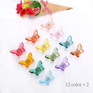 Shop NAISIER 24 Pcs Butterfly Hair Clips for Stylish Updos