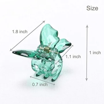 Shop NAISIER 24 Pcs Butterfly Hair Clips for Stylish Updos