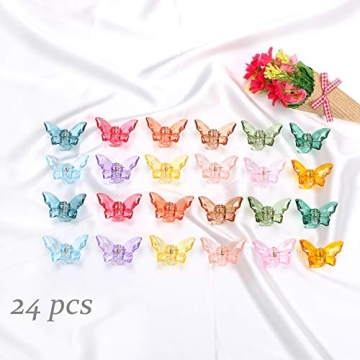 Shop NAISIER 24 Pcs Butterfly Hair Clips for Stylish Updos