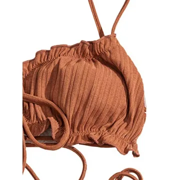 Stunning Triangle Bikini with Mesh Cover-Up