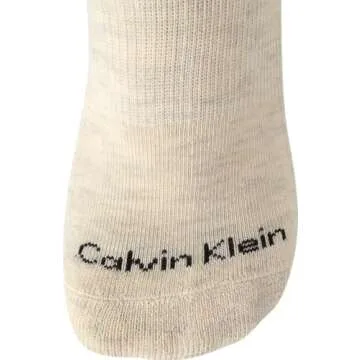 Calvin Klein Women's High Quarter Socks - 6 Pack Comfort