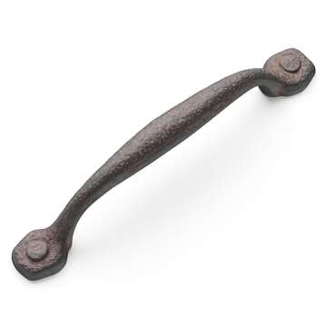 Hickory Hardware 1 Pack Solid Core Kitchen Cabinet Pulls, Luxury Cabinet Handles, Hardware for Doors...