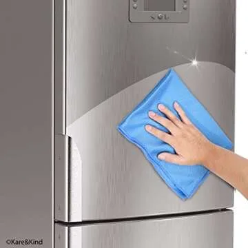 Large Microfiber Cleaning Cloths for Spotless Surfaces
