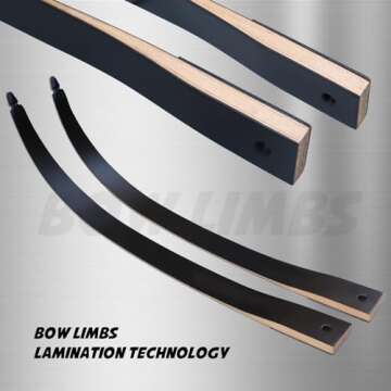 D&Q 58'' Recurve Bow Set for Adults & Beginners