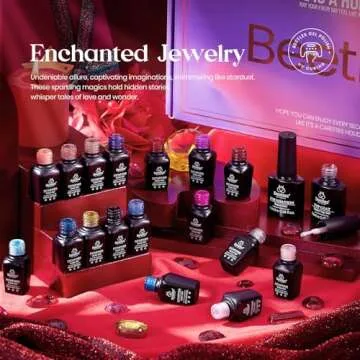 beetles Gel Polish Set 39Pcs Red Burgundy Blue Green Nude Pink Purple Gel Nail Polish with Base Matte Glossy Top Coat for Manicure Lovers DIY at Home for Women