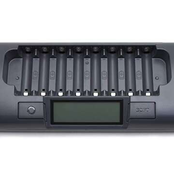 Powerex MH-C800S 8-Cell Smart Charger for AA / AAA NiMH / NiCD,Grey