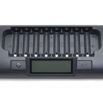 Powerex MH-C800S 8-Cell Smart Charger for AA / AAA NiMH / NiCD,Grey