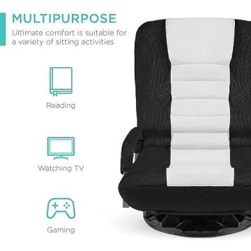 Stylish 360-Degree Swivel Gaming Chair for All Ages