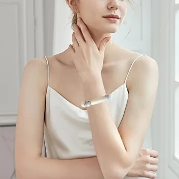 Stylish Bamboo Tube Beaded Bracelet for Women