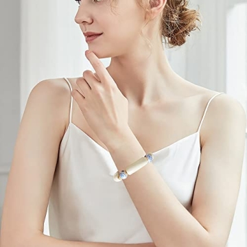 Stylish Bamboo Tube Beaded Bracelet for Women