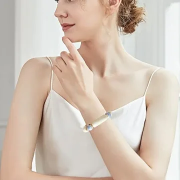 Stylish Bamboo Tube Beaded Bracelet for Women