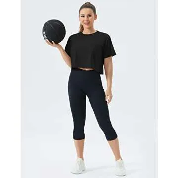 Comfortable Women's Workout Crop Top for Every Activity