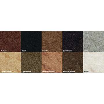 Nor1 Keratin Hair Building Fibers: Natural Instant Hair Filler and Thickener for Men and Women - Completely Cover Up and Conceal Thinning Areas or Bald Spot - 25 grams