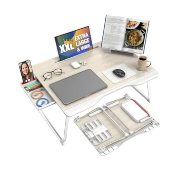 Cooper Mega Table Plus [Premium XXL Extra Large] Laptop Lap Desk & Book Stand | Multifunctional Fold...