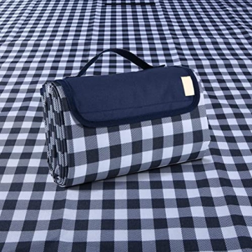 K Y KANGYUN Outdoor Picnic Blanket, Extra Large Beach Blanket, Foldable Lightweight Waterproof Sand ...