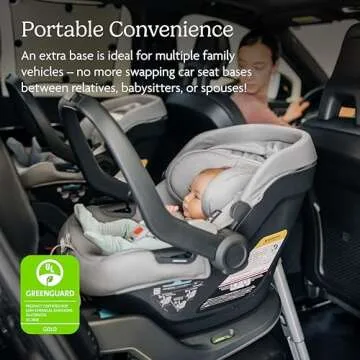 UPPAbaby Extra Mesa Max Car Seat Base - Safe & Easy Installation with Load Leg