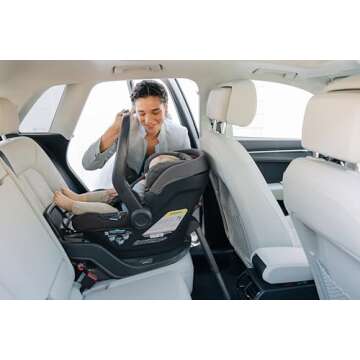 UPPAbaby Extra Mesa Max Car Seat Base/Compatible with Mesa Max Infant Car Seats/SmartSecure Installation with Load Leg