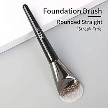 ENZO KEN Flat Foundation Brush - Your Ultimate Makeup Essential