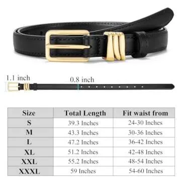 Shop XZQTIVE Women Premium Leather Belt for Any Outfit