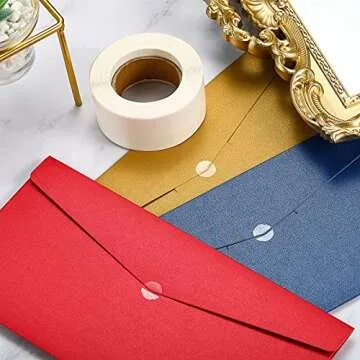 3000 Pcs Clear Circle Stickers Clear Round Stickers Adhesive Transparent Decals Envelope Mail Seal Stickers Gloss Tape for Small Business Products Packaging(0.5 Inch Wide)