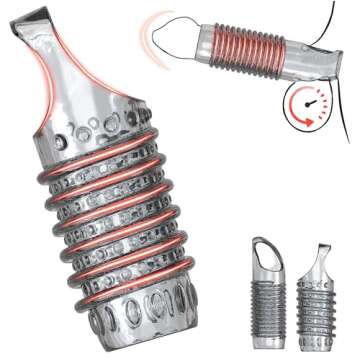 Cock Rings for Men, Reusable Penis Enlarge Sleeves Girth, Delay Ejaculation Stronger Erection Enhanc...