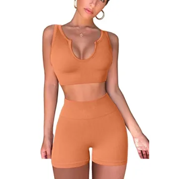 FAFOFA Seamless Workout Set for Women - Stylish & Comfy