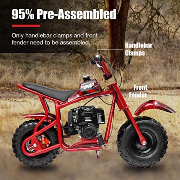 FRP DB003 Mini Dirt Bike for Kids - Safe & Fun Adventure