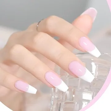 GAOY Baby Pink Gel Nail Polish for DIY Perfect Manicures
