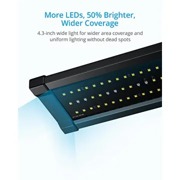 NICREW ClassicLED Gen 2 Aquarium Light for Optimal Growth