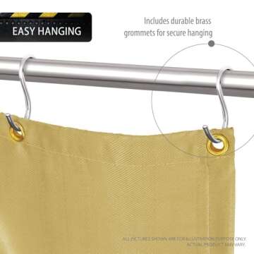 Fireproof Welding Blanket 4x6 ft, 1,000°F Heat Resistant