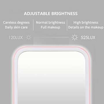 Coelacanth Makeup Mirror - Travel Vanity Lighted Mirror