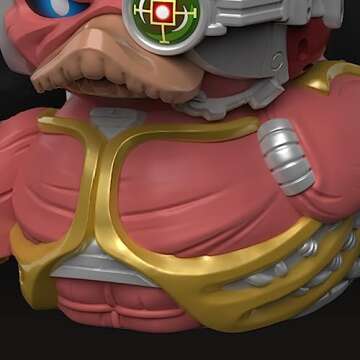 TUBBZ First Edition Cyborg Eddie Collectible Vinyl Rubber Duck Figure - Official Iron Maiden Merchandise - Music