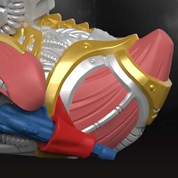 TUBBZ First Edition Cyborg Eddie Collectible Vinyl Rubber Duck Figure - Official Iron Maiden Merchandise - Music