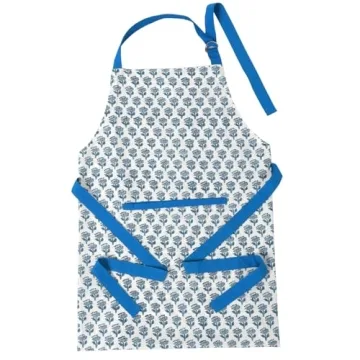 CPC 100% Cotton Kitchen Apron with Adjustable Neck
