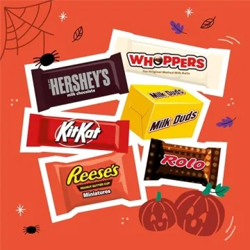 Hershey Miniatures Halloween Candy Bulk Bag - 275pcs