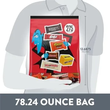 Hershey Miniatures Halloween Candy Bulk Bag - 275pcs