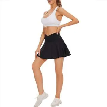 Stylish bpbtti Women's Tennis Skirt with Pockets
