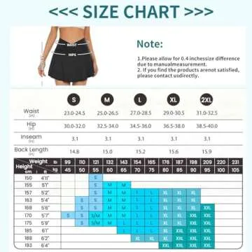 Stylish bpbtti Women's Tennis Skirt with Pockets
