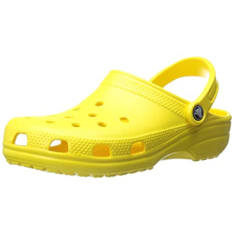 Crocs Unisex-Adult Classic Clogs (Best Sellers) - Lemon, 6 Men/8 Women